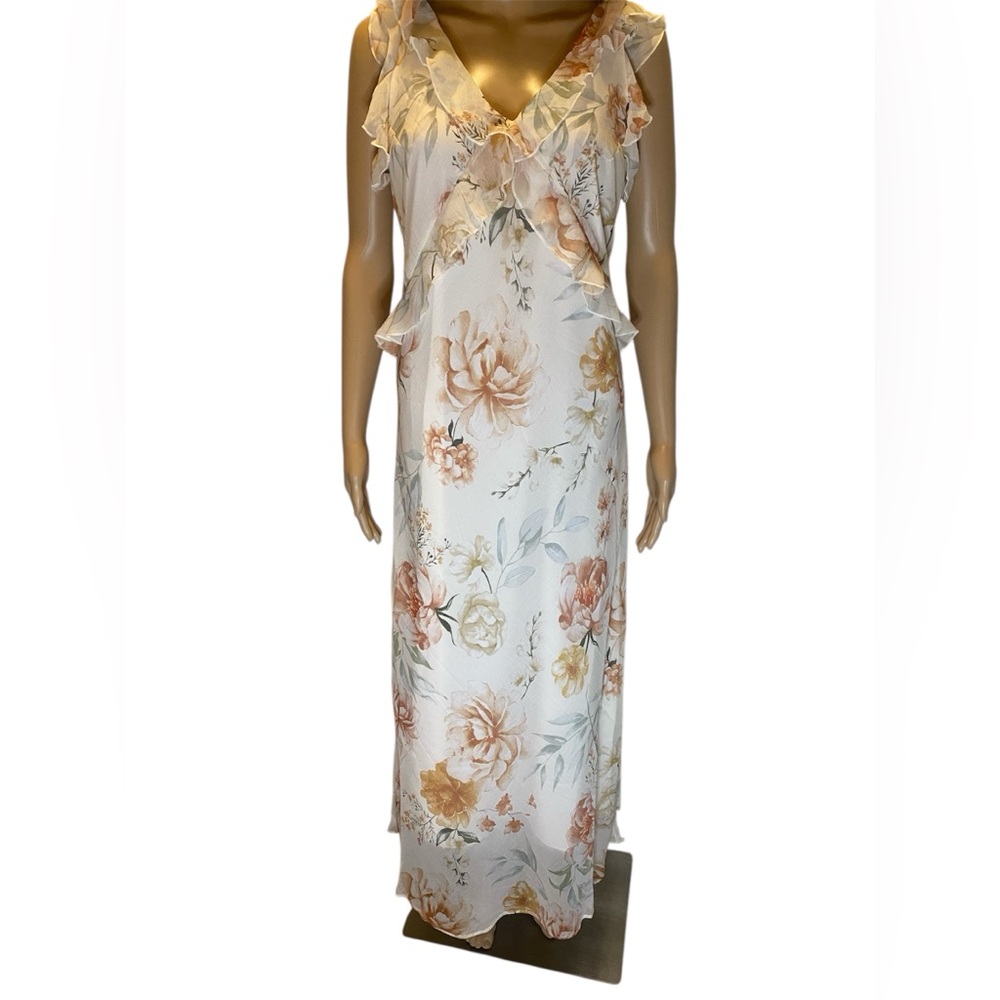Christian Lacroix ruffle floral Dress - Picture 2 of 9